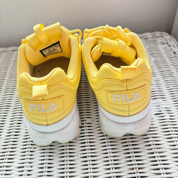 Fila Yellow Sneakers - Picture 5 of 6
